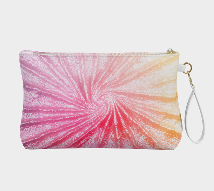 Trousse à maquillage en cuir végane