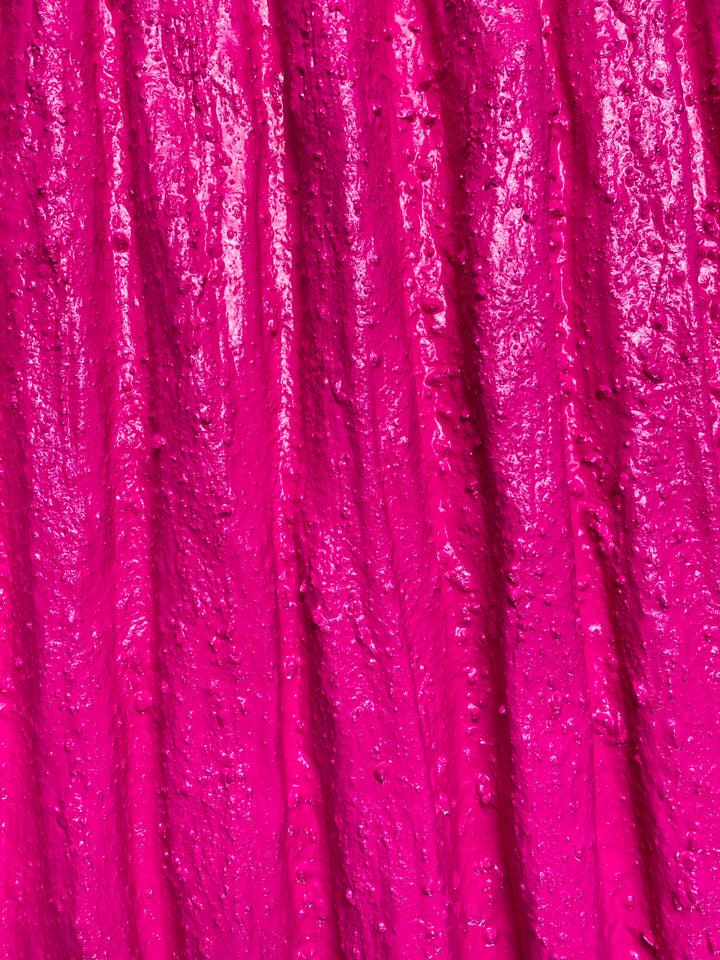 Pilier de lumière magenta