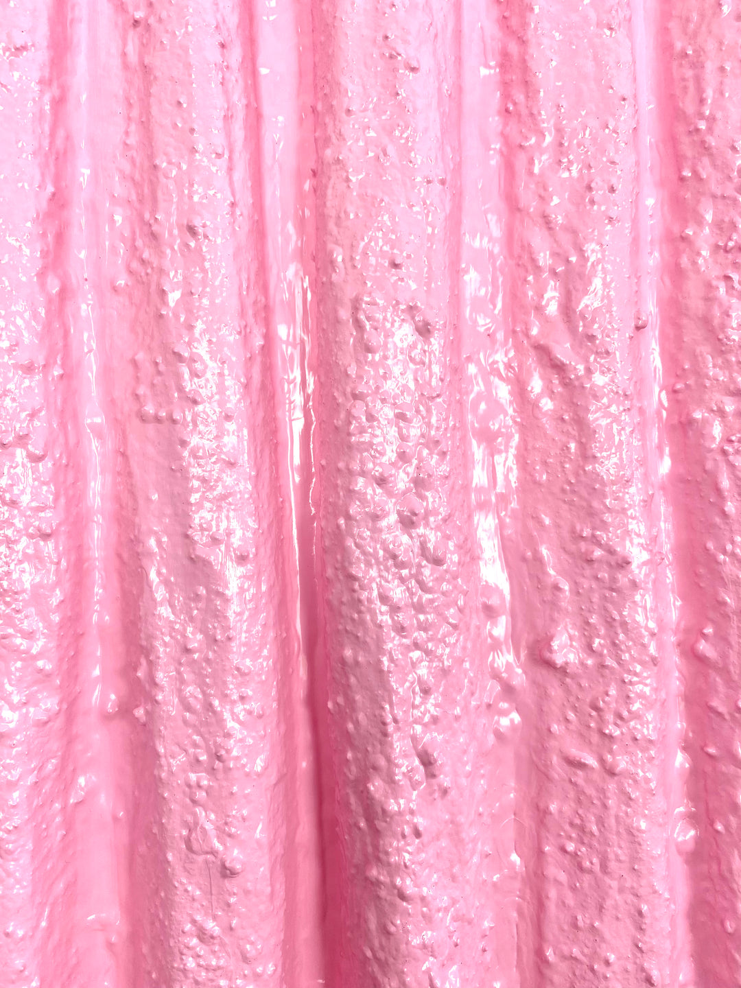 Pilier de lumière rose