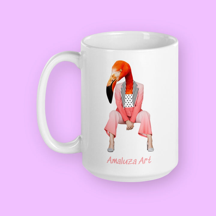 Tasse Brillante Flamant