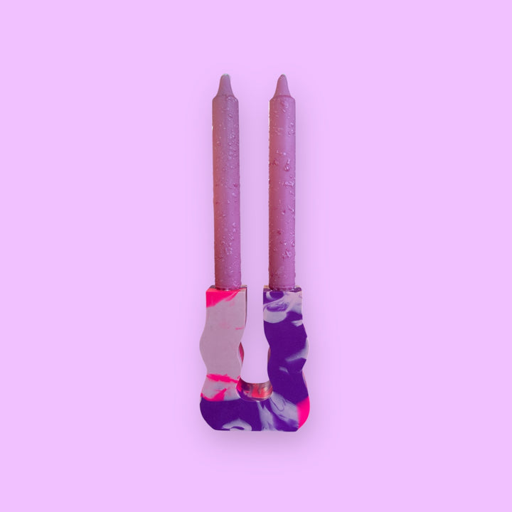 Bougeoir POP Géométrique Double 🪩