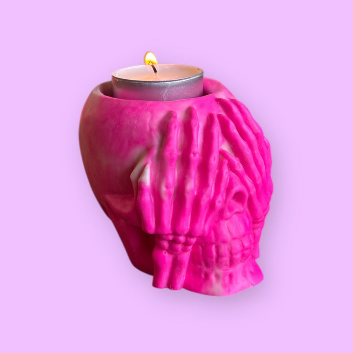 BOUGEOIR CRÂNE POP 💀