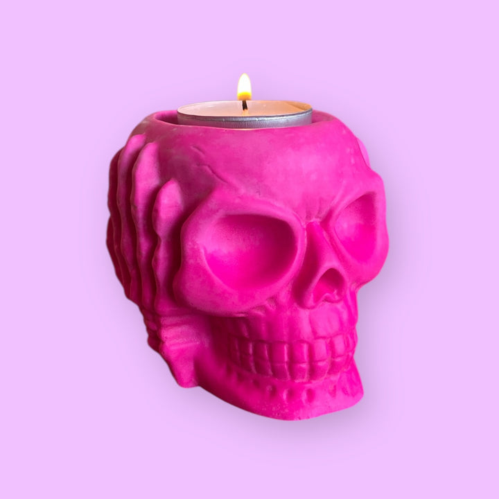 BOUGEOIR CRÂNE POP 💀