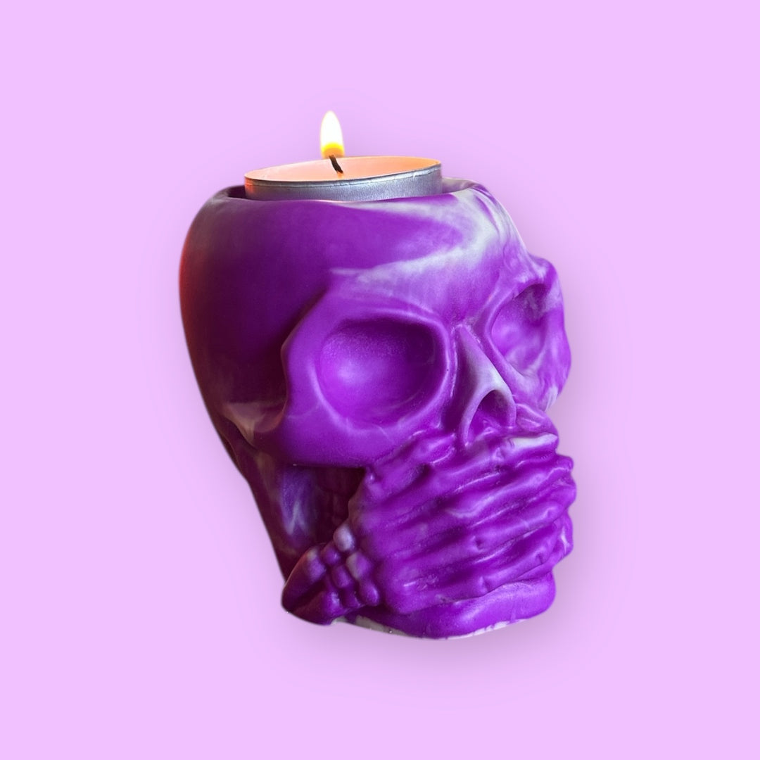 BOUGEOIR CRÂNE POP 💀