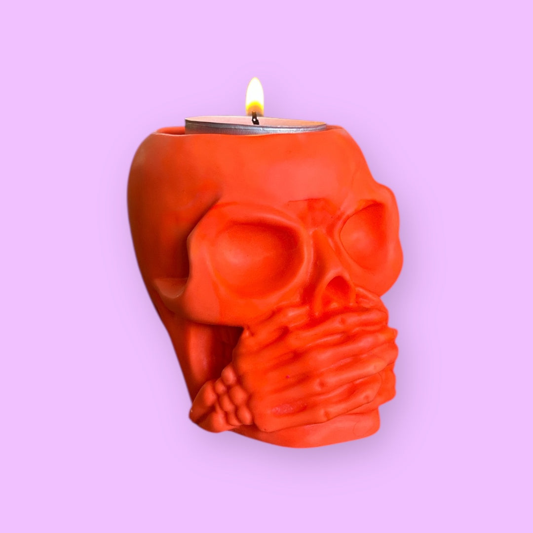 BOUGEOIR CRÂNE POP 💀