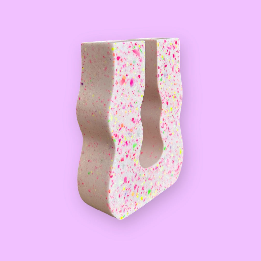 Bougeoir POP Géométrique Double 🪩