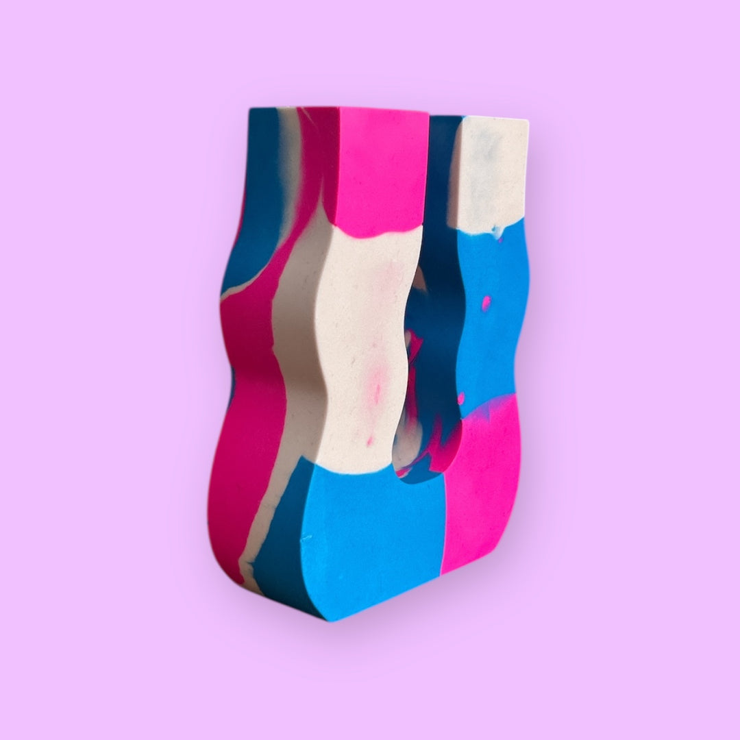 Bougeoir POP Géométrique Double 🪩