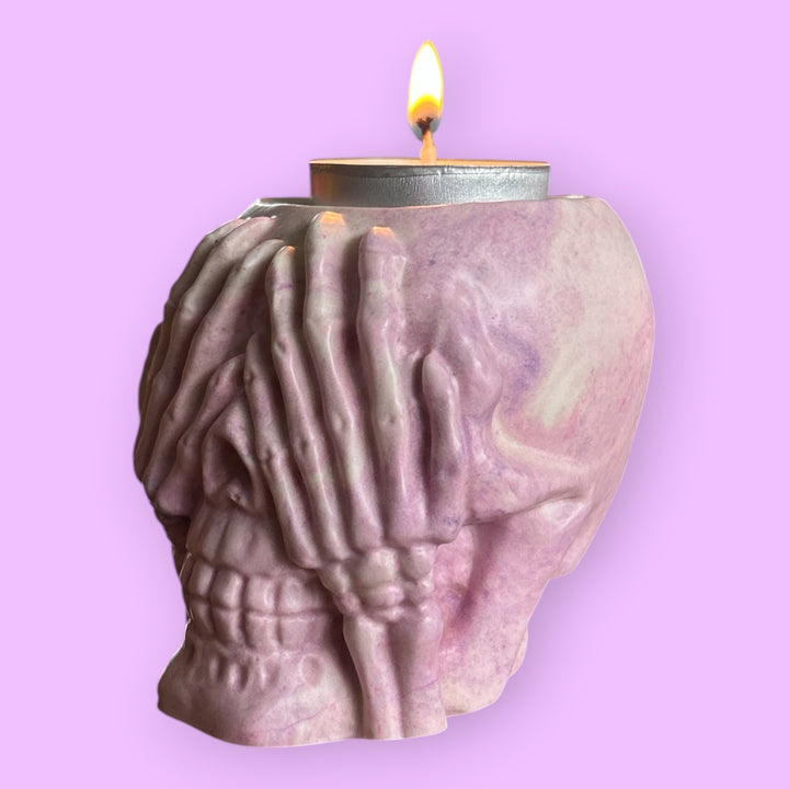 BOUGEOIR CRÂNE POP 💀