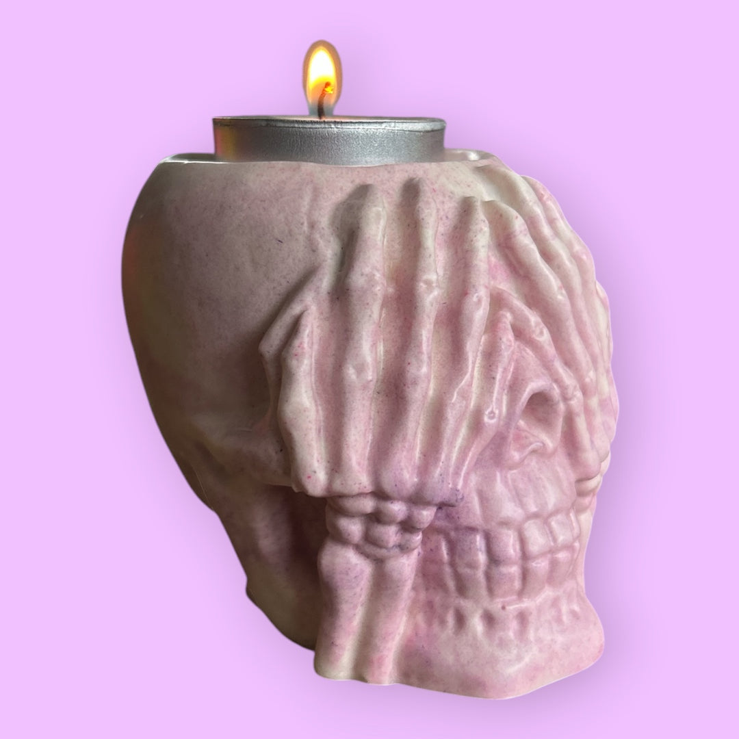 BOUGEOIR CRÂNE POP 💀