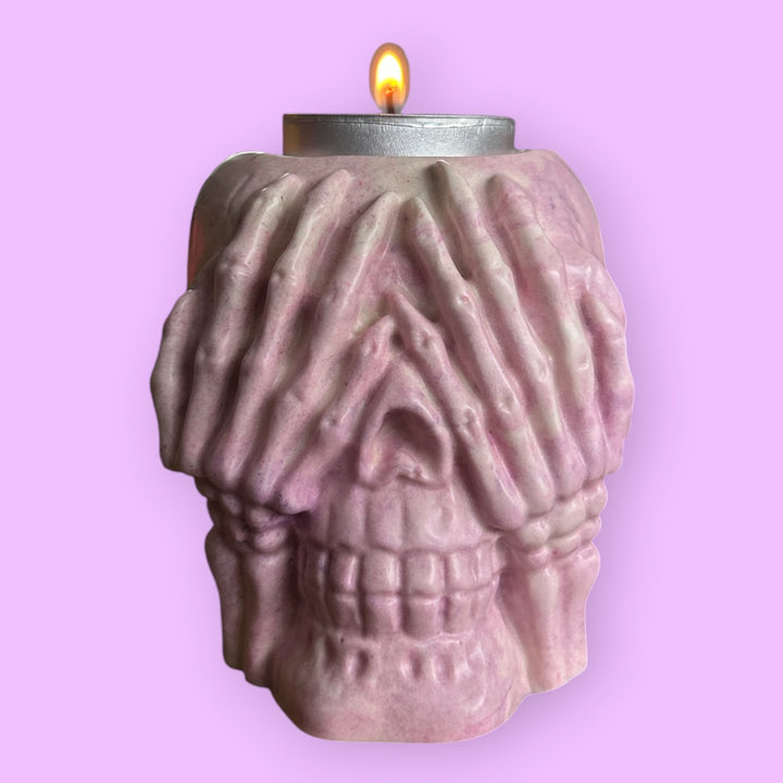 BOUGEOIR CRÂNE POP 💀