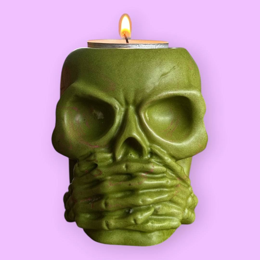 BOUGEOIR CRÂNE POP 💀