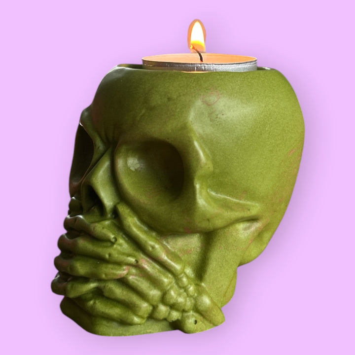 BOUGEOIR CRÂNE POP 💀