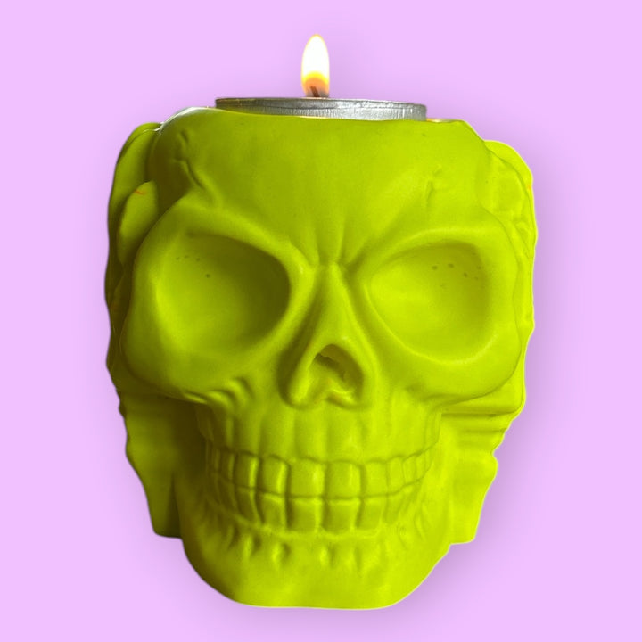 BOUGEOIR CRÂNE POP 💀