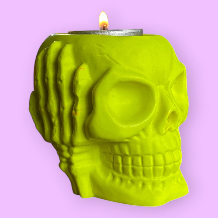 BOUGEOIR CRÂNE POP 💀