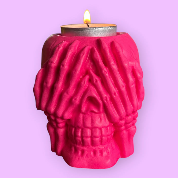 BOUGEOIR CRÂNE POP 💀