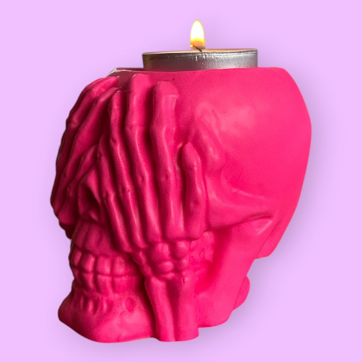 BOUGEOIR CRÂNE POP 💀