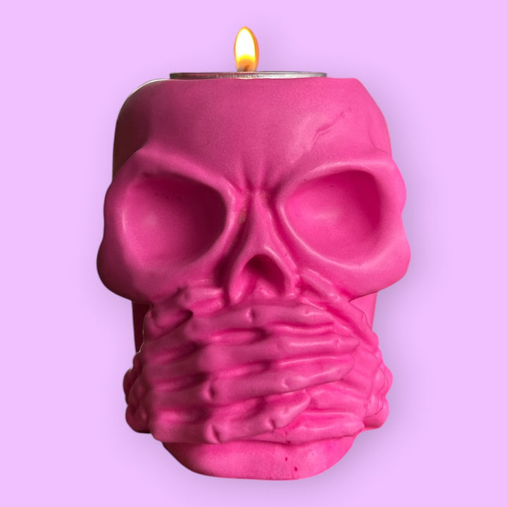 BOUGEOIR CRÂNE POP 💀