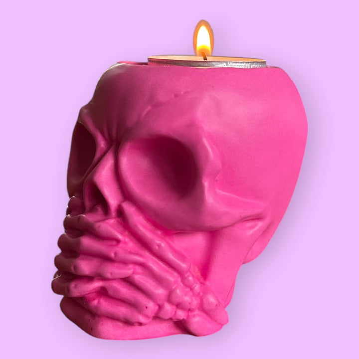 BOUGEOIR CRÂNE POP 💀
