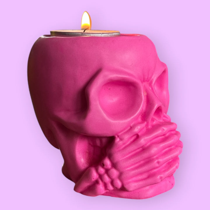 BOUGEOIR CRÂNE POP 💀