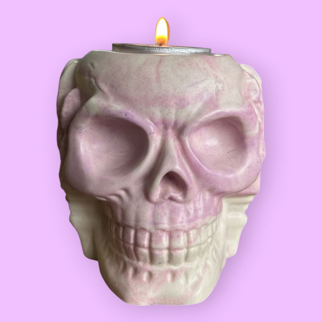 BOUGEOIR CRÂNE POP 💀