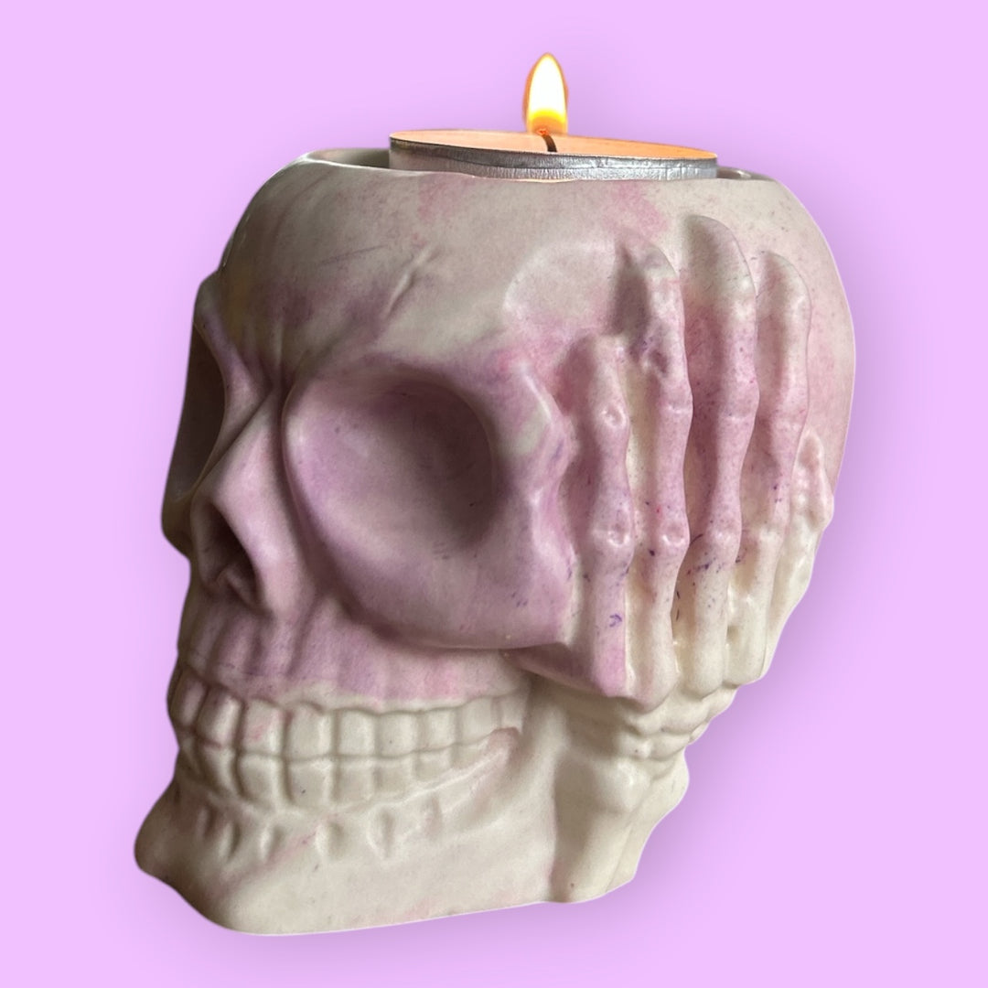 BOUGEOIR CRÂNE POP 💀