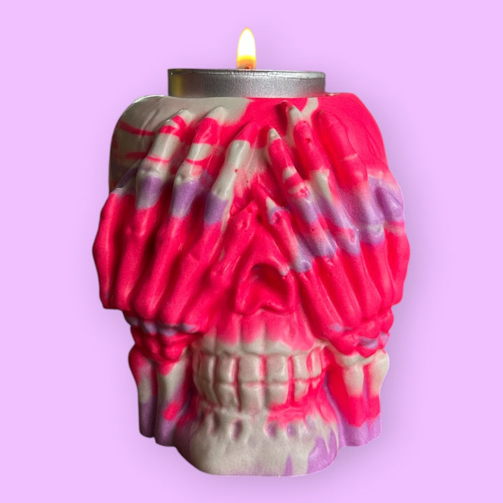 BOUGEOIR CRÂNE POP 💀