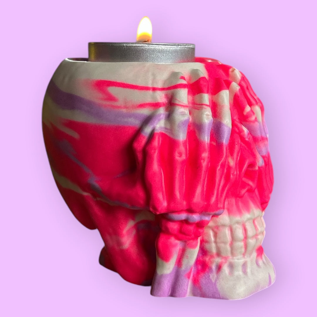 BOUGEOIR CRÂNE POP 💀
