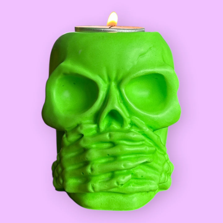 BOUGEOIR CRÂNE POP 💀