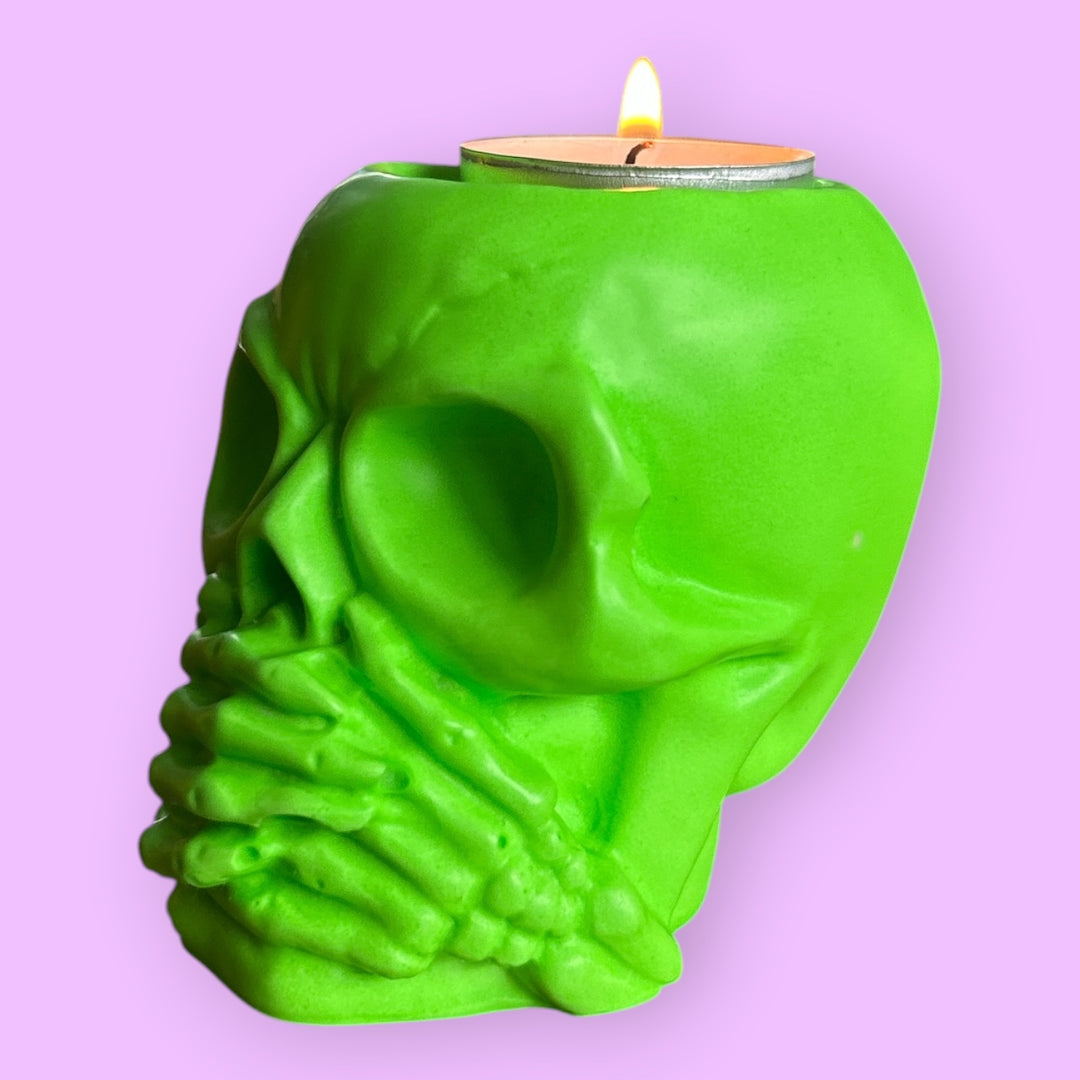 BOUGEOIR CRÂNE POP 💀