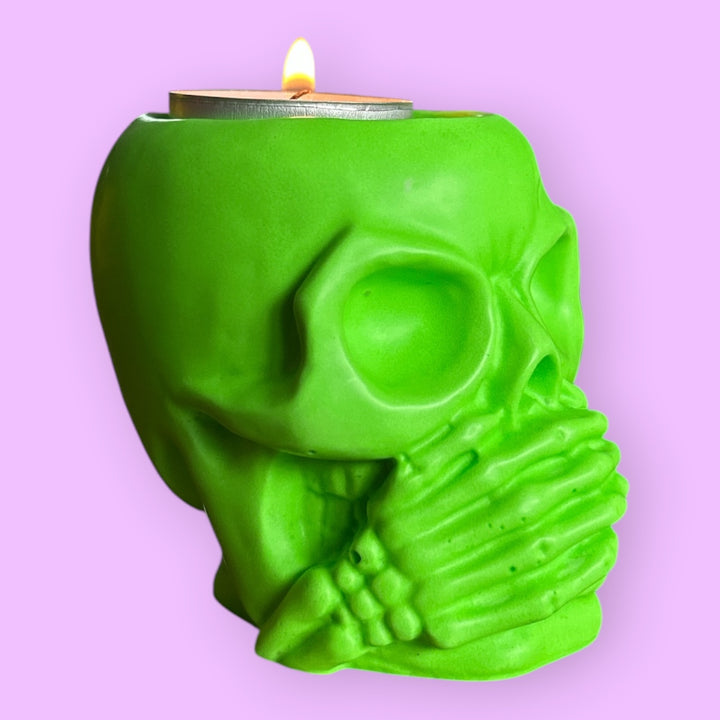 BOUGEOIR CRÂNE POP 💀