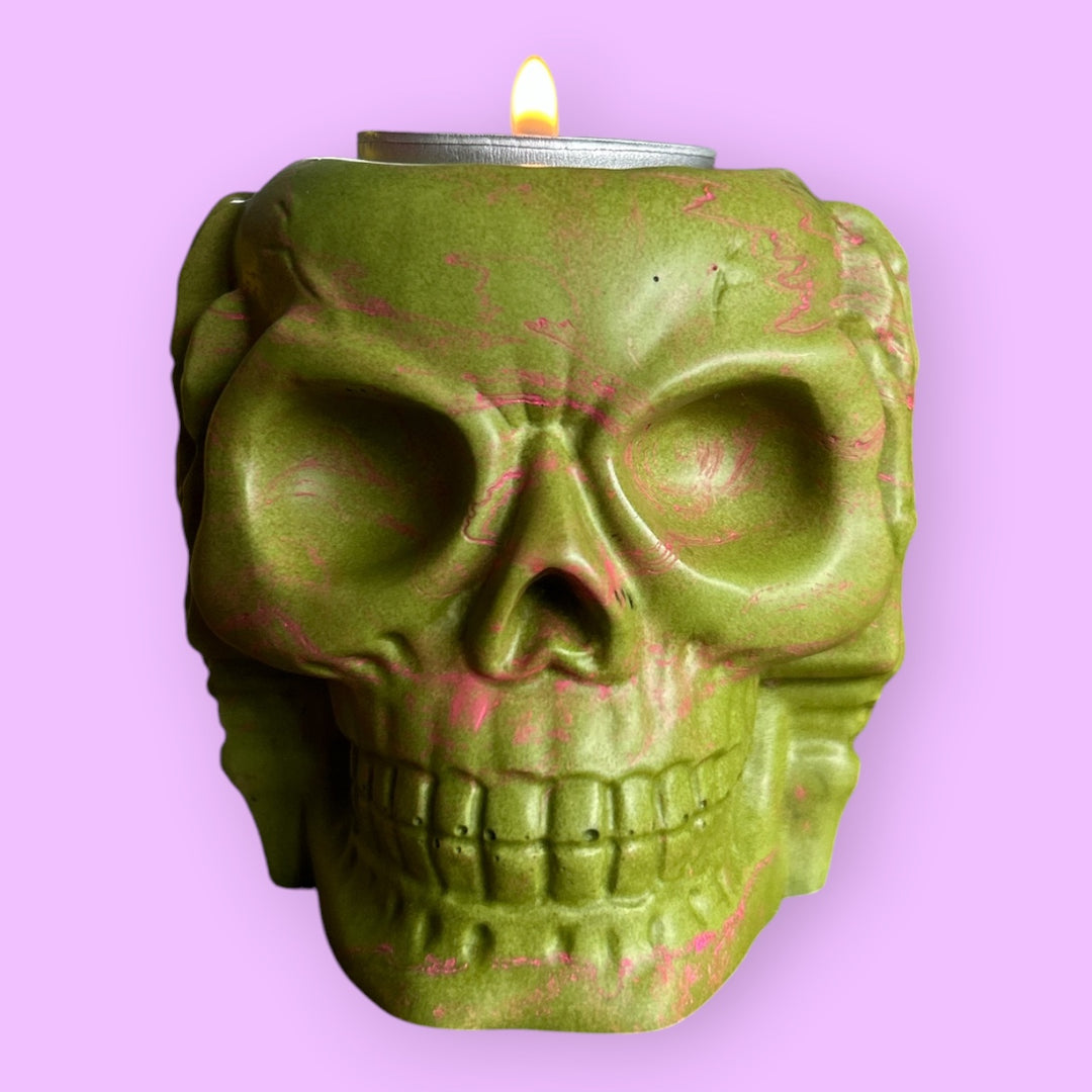 BOUGEOIR CRÂNE POP 💀