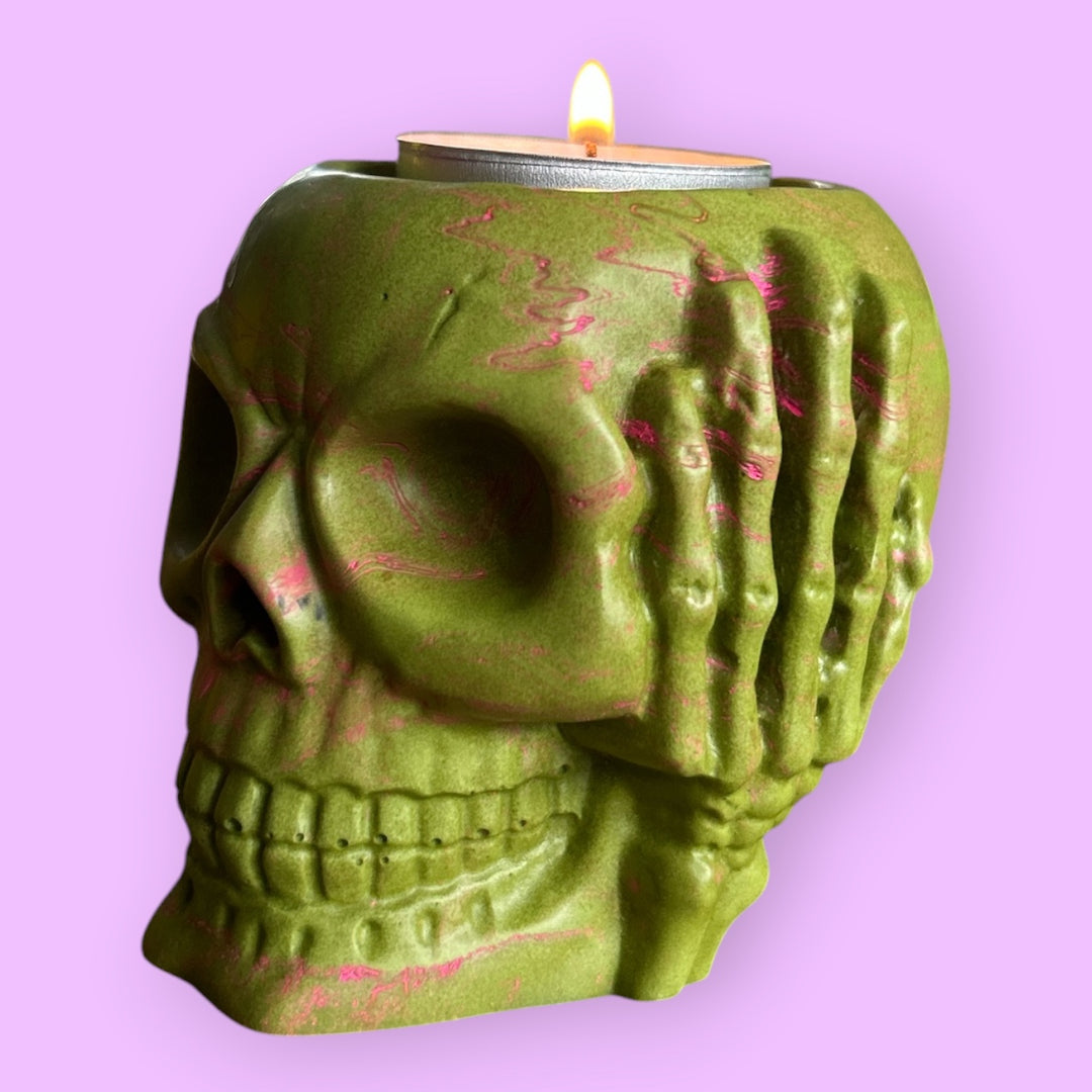 BOUGEOIR CRÂNE POP 💀