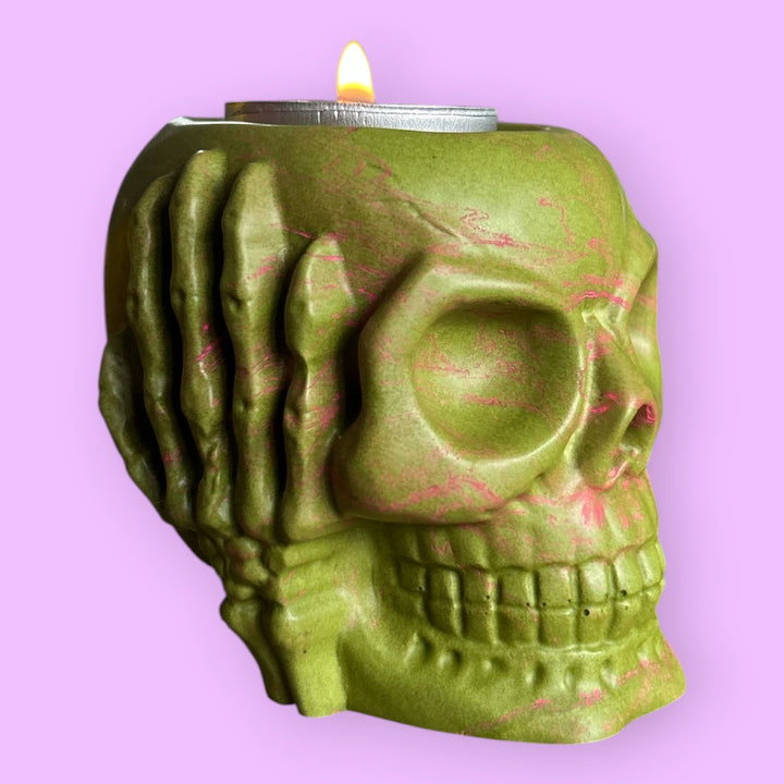 BOUGEOIR CRÂNE POP 💀