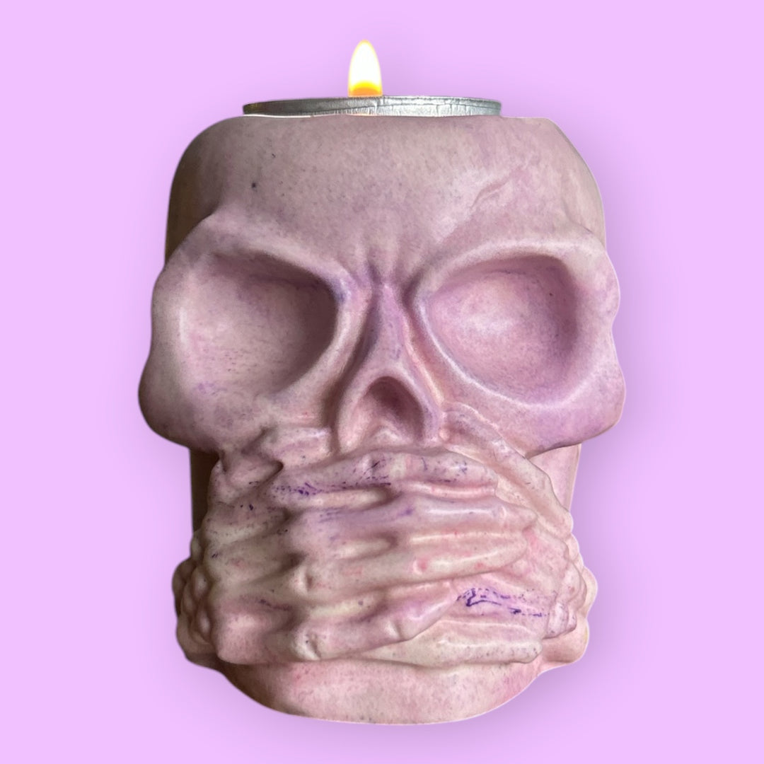 BOUGEOIR CRÂNE POP 💀