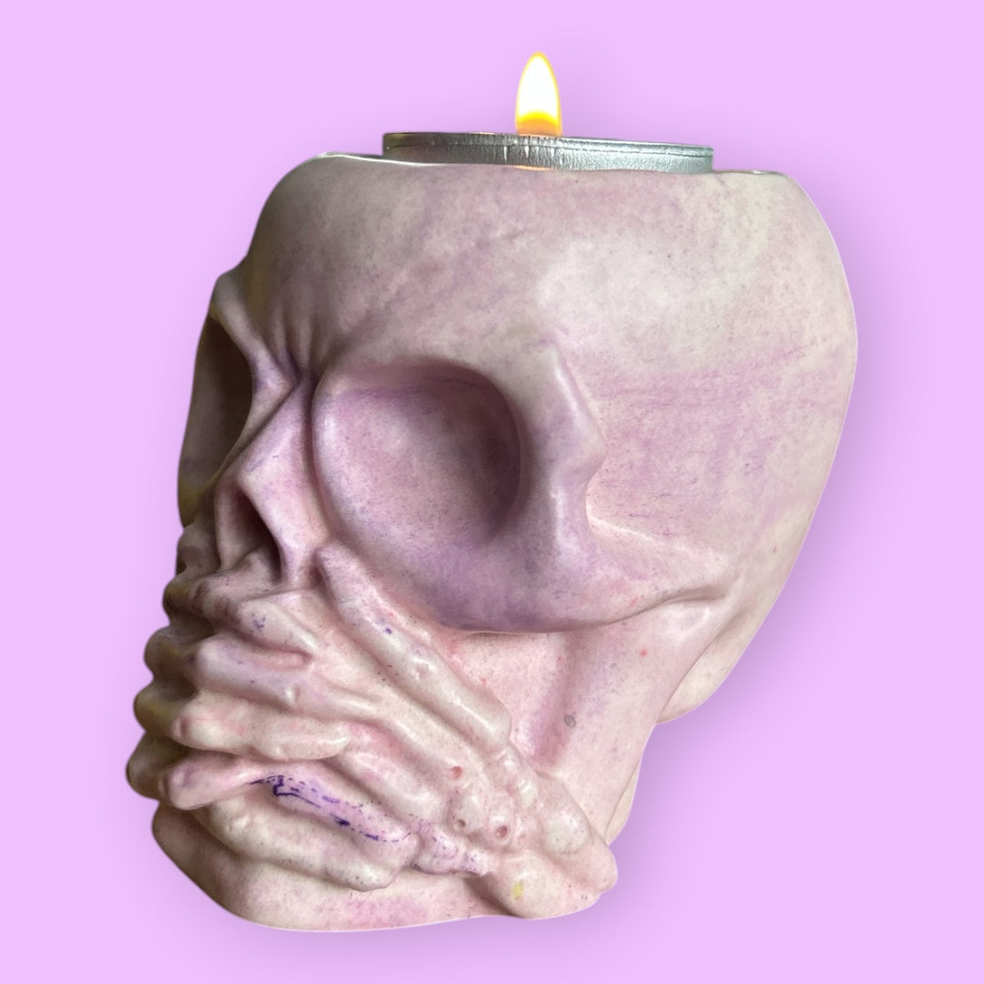 BOUGEOIR CRÂNE POP 💀