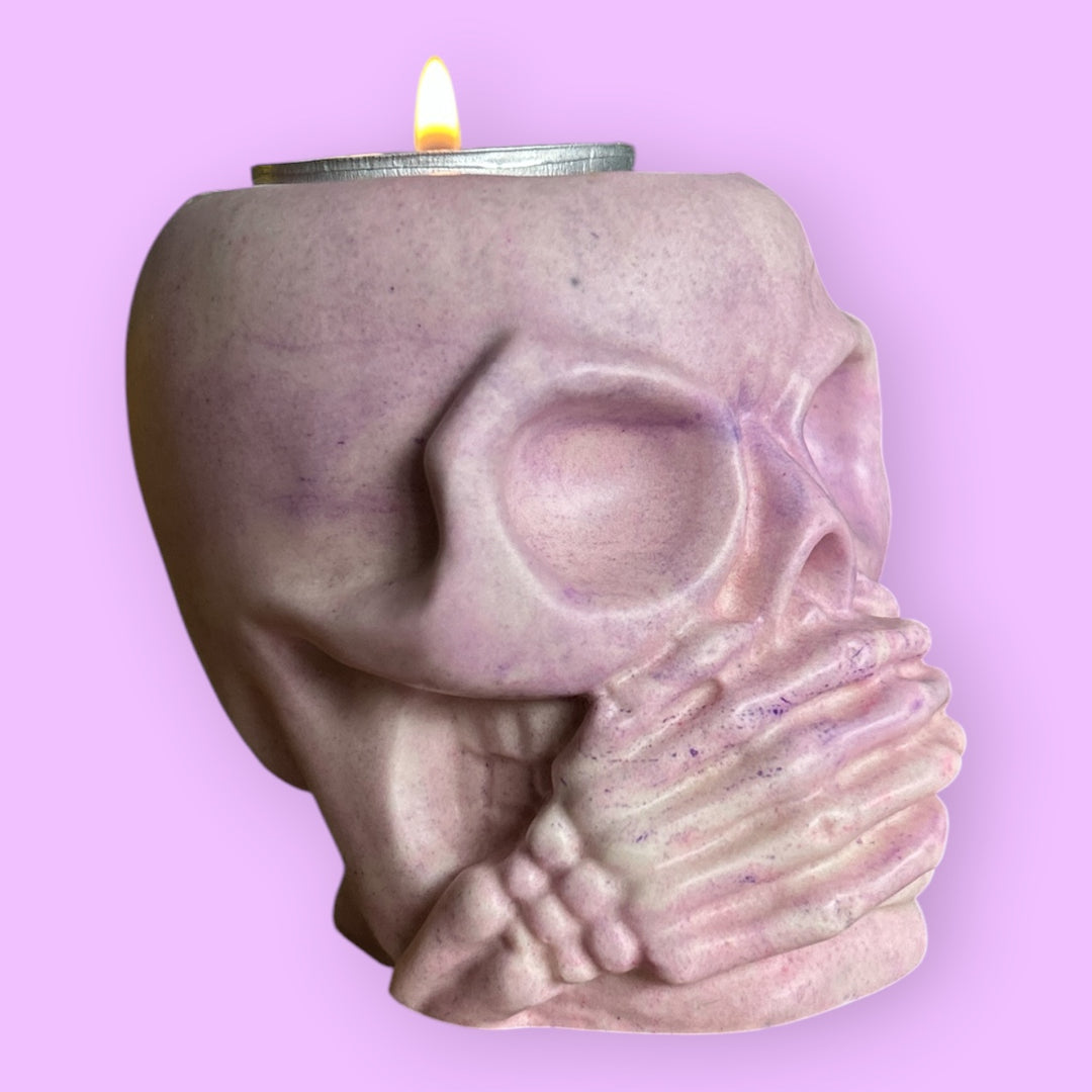 BOUGEOIR CRÂNE POP 💀
