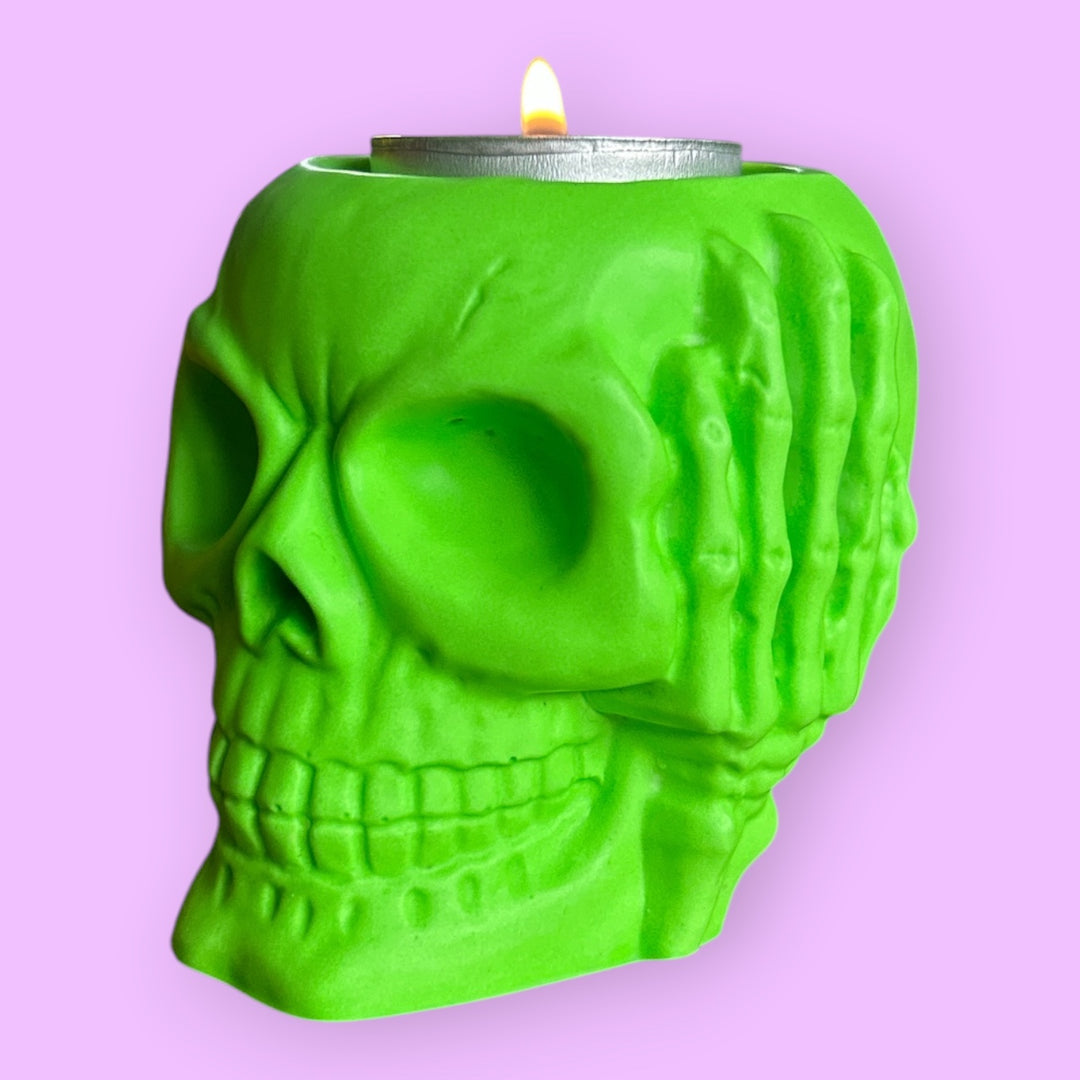 BOUGEOIR CRÂNE POP 💀