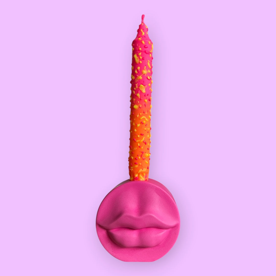 Bougeoir KISS ME HOT 🔥