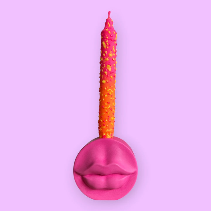Bougeoir KISS ME HOT 🔥