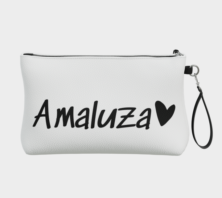 Trousse à maquillage en cuir végane