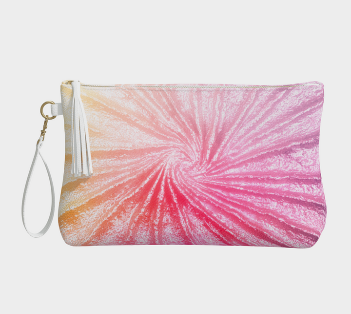 Trousse à maquillage en cuir végane