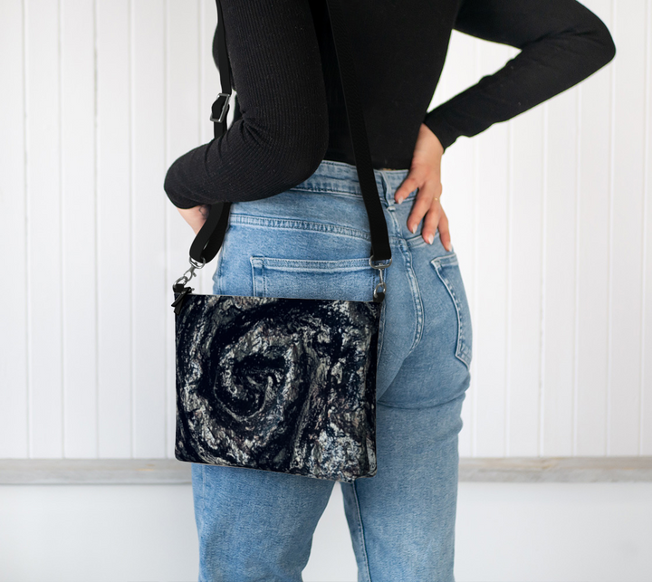 SAC À MAIN BANDOUILIÈRE EN CUIR VÉGAN