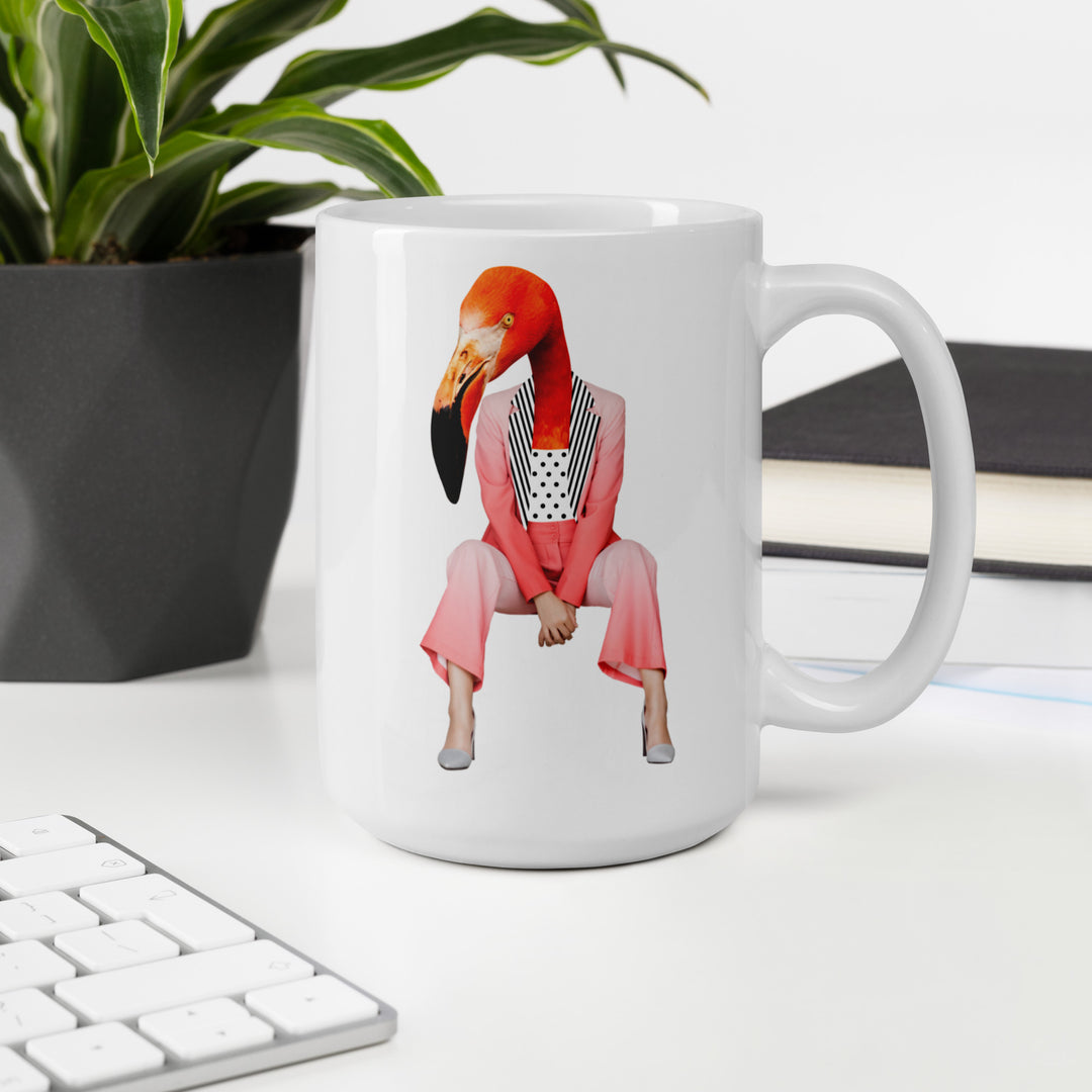 Tasse Brillante Flamant